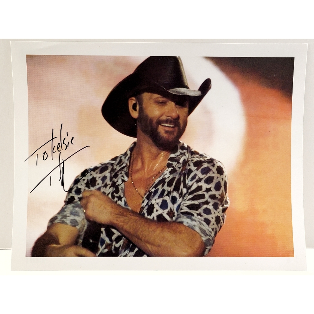 Tim McGraw | Autographed Photo